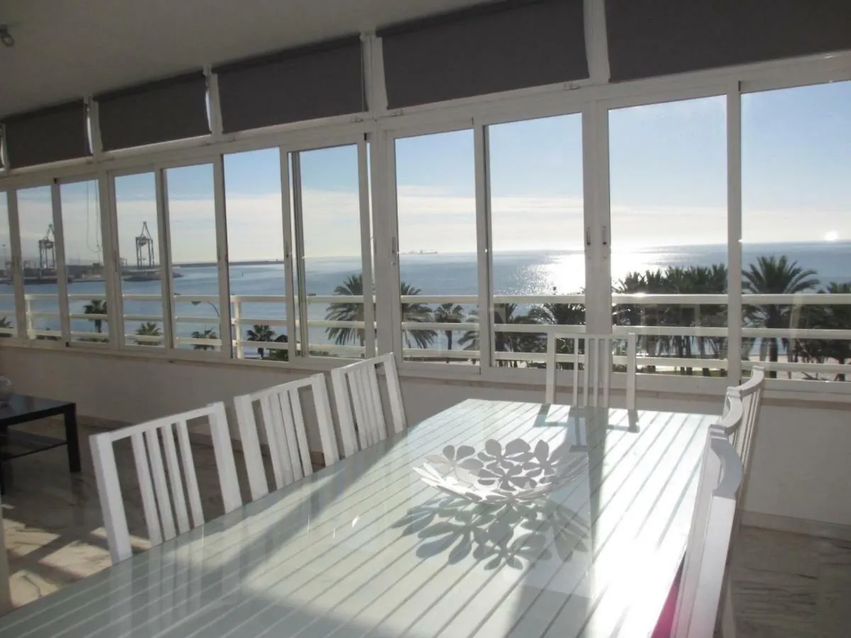 Frenta A La Playa Malaga-Antonio Machado location
